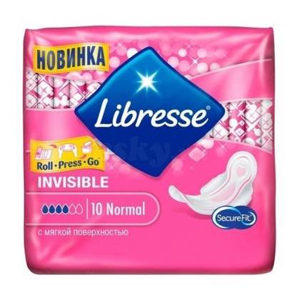 Libresse - Hygiene Pad Inv Protection Ultra Normal /4 pcs/ 8731 #10