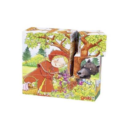Goki - Toy Puzzle "Cube" /3 years+/ 57542