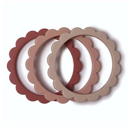 Mushi - Pink Flower-Shaped Gum Bracelet 2600278/1472 #3