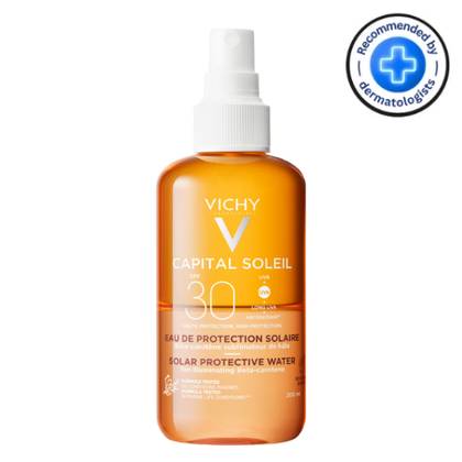 Vichy Capital Soleil Sun Protection SPF30 Body Spray Tanning Activator Two-Phase 200ml 5217
