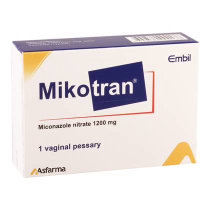 Mikotrane Vaginal Suppository 1200mg #1