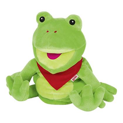 Goki - Hand Puppet Frog Frillo 51785