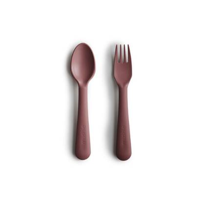 Mushi - Burgundy Fork and Spoon 2380221/0741 #2