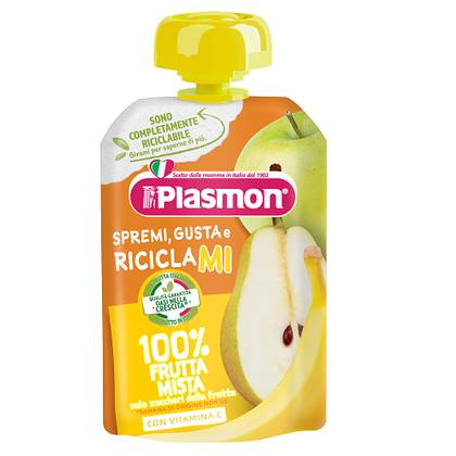 Plasmon - Mixed Fruit Pouch /6 months+/ 100g 2701/3159