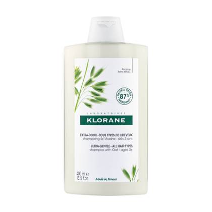 Klorane - Oat Shampoo for All Hair Types, Daily Use, 400ml 6282/5373