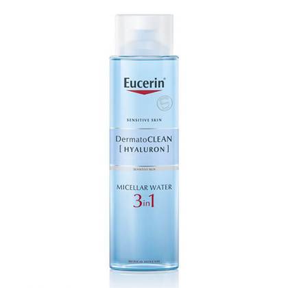 Eucerin - DermatoCLEAN Micellar Water 3X1 Makeup Remover for All Skin Types Face/Eyes with Hyaluronic Acid 200ml 63997/3775/0017