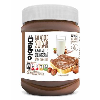 Diablo - Sugar-Free Chocolate Hazelnut Cream 350g 0044