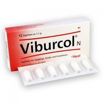 Viburcol N Rectal Suppositories #12