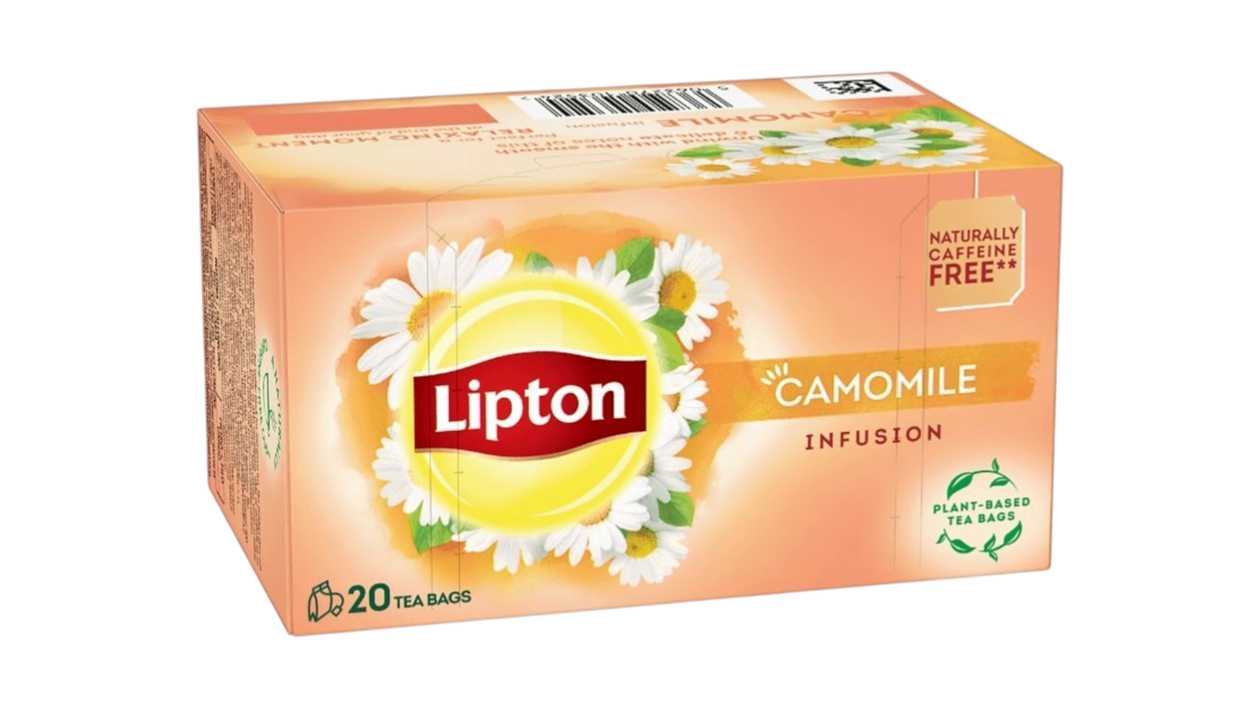 Lipton Camomile Herbal Infusion Tea Bags 20pcs