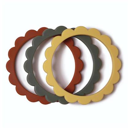 Mouth - Gum Bracelet Flower Shaped Yellow 2600283/1526 #3