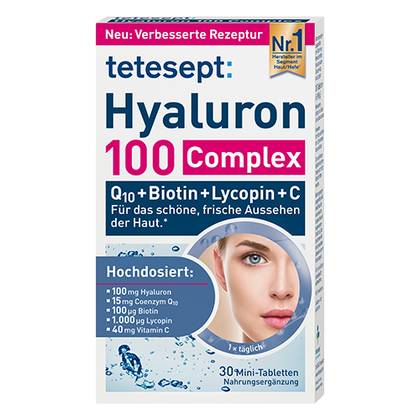 Tetesept Hyaluron 100 Complex Tablets #30