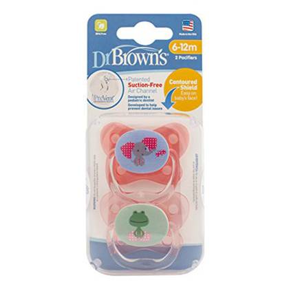 Doctor Brown's - Teether PreVent Level 2 Pink /6-12 months/ 0671 #2