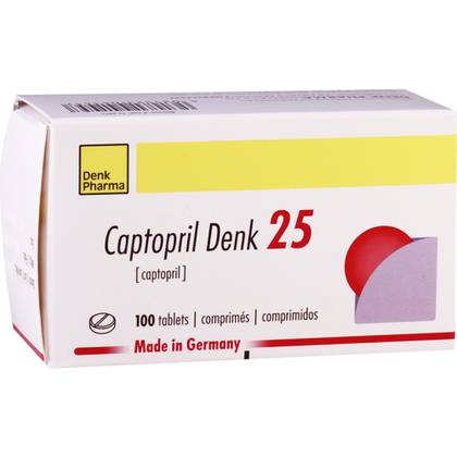Captopril Denk 25mg Tablets #100