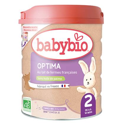 Babibio - Optima 2 Adapted Formula /6-12 months/ 800g 0326