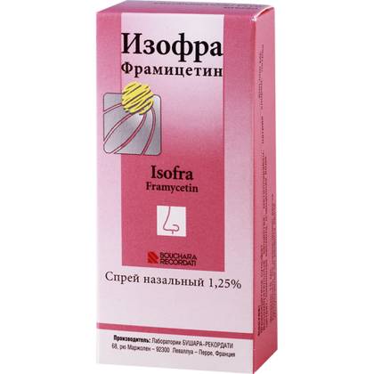 Izofra Nasal Spray 1.25% 15ml Bottle #1