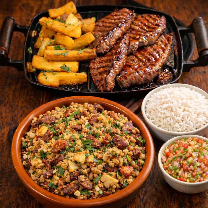 Tropeiro Beans with Black Angus Picanha