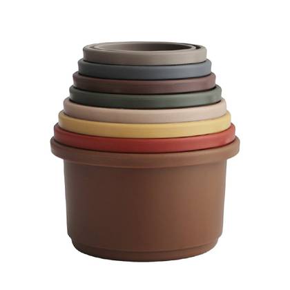 Mushi - Retro Stacking Cups Toy 2400231/0564/1397
