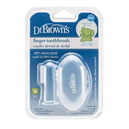 Dr. Brown's - Silicone Finger Toothbrush for Infants /from 3 months/ 1691