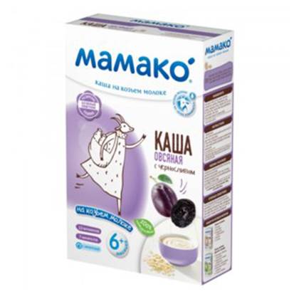 Mameko - Oatmeal with Goat Milk and Black Plum /6m+/ 200g 0033/9510