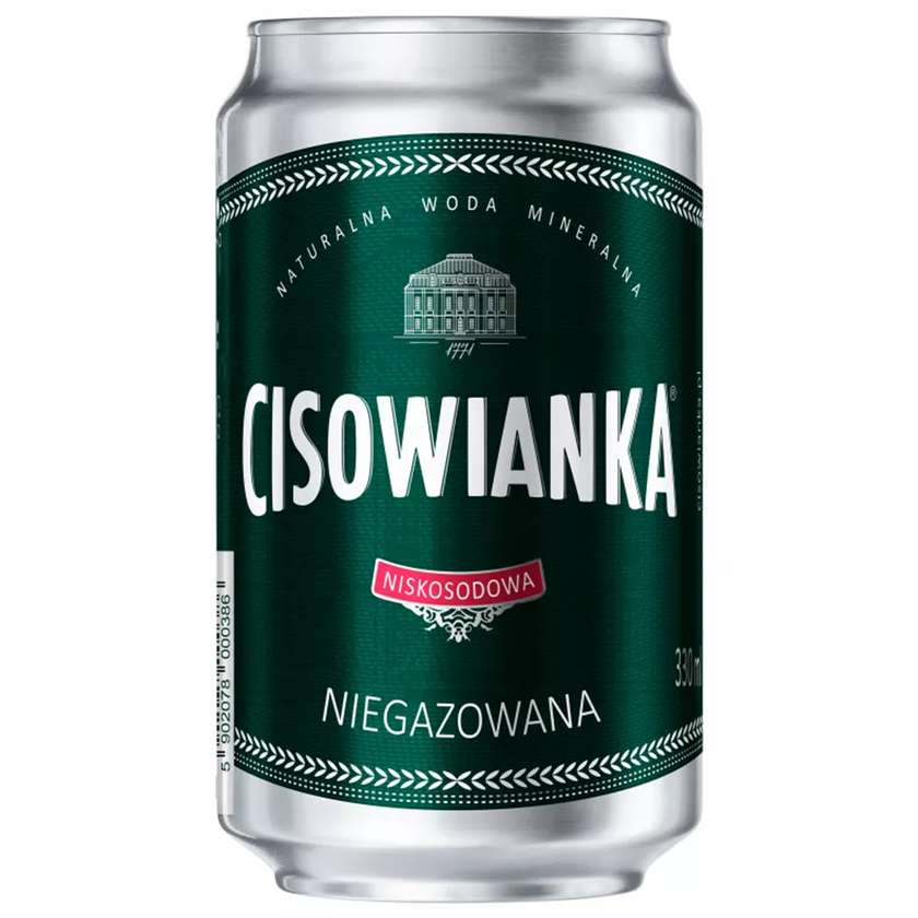 Mineral Water “Cisowianka” – Still (Non-Sparkling), 330 ml