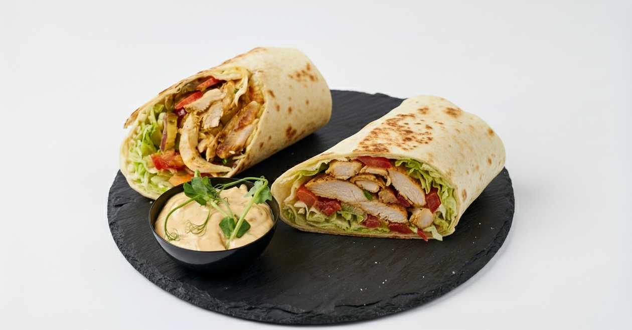 Vištienos wrap
