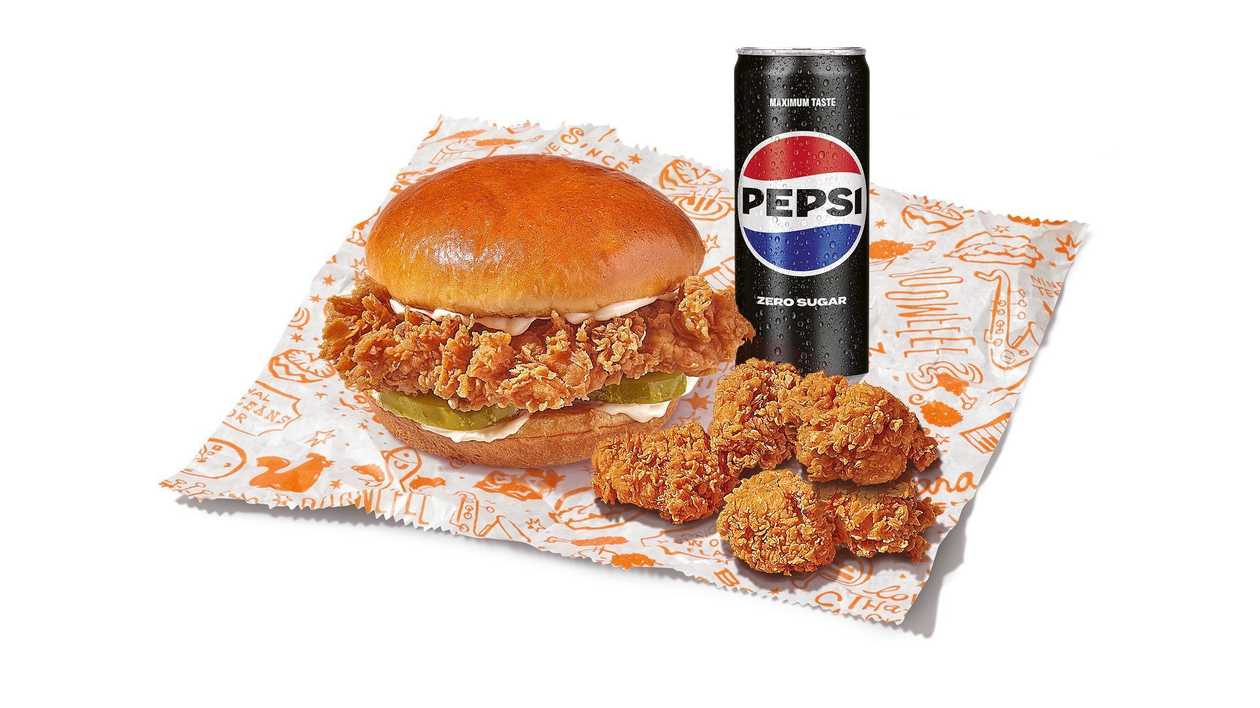 Sandwich & Nuggets Combo