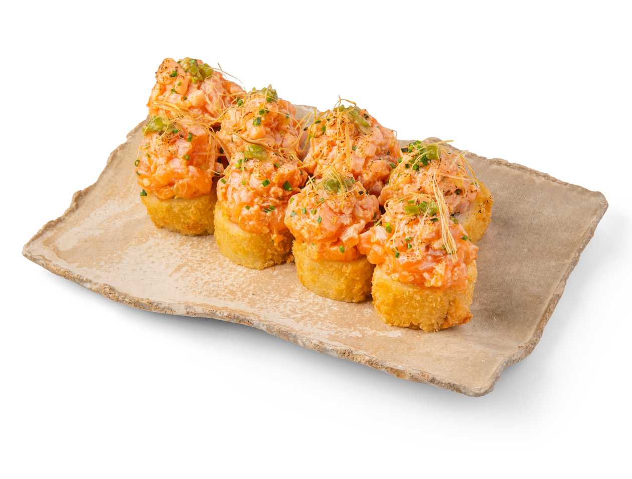 Crispy tatar z łososia