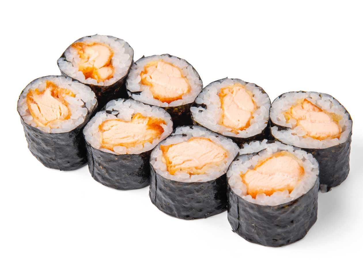 Hosomaki z łososiem grill