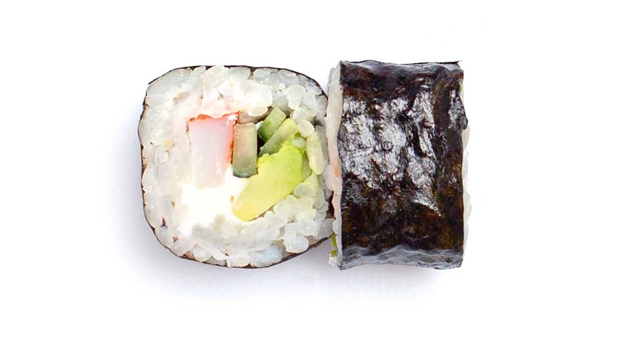 Surimi-avocado rolls 8 pcs