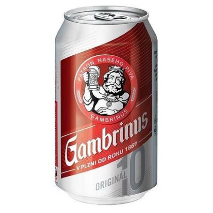 330ml Gambrinus 10