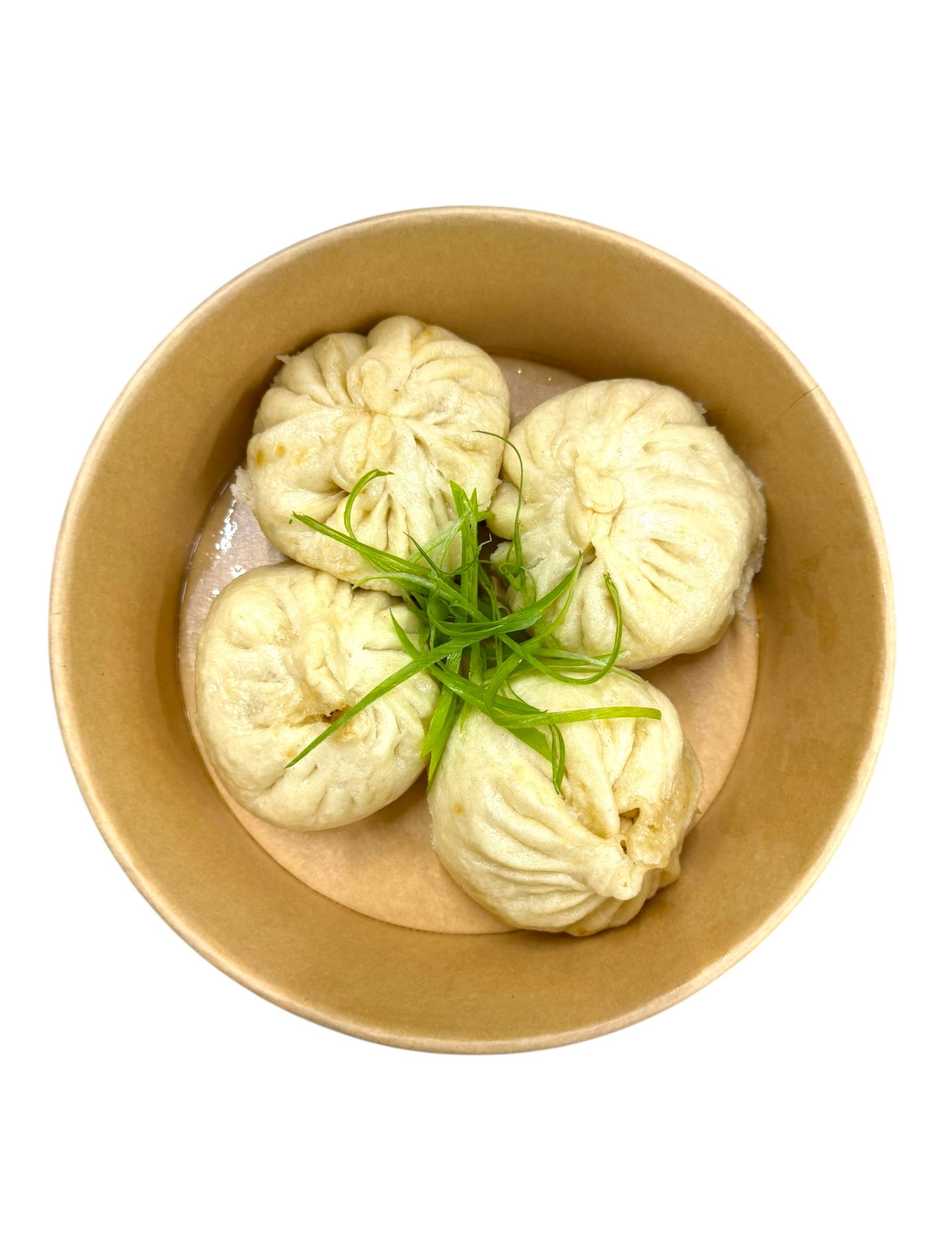 Vegetable Baozi (Steamed Dumplings)