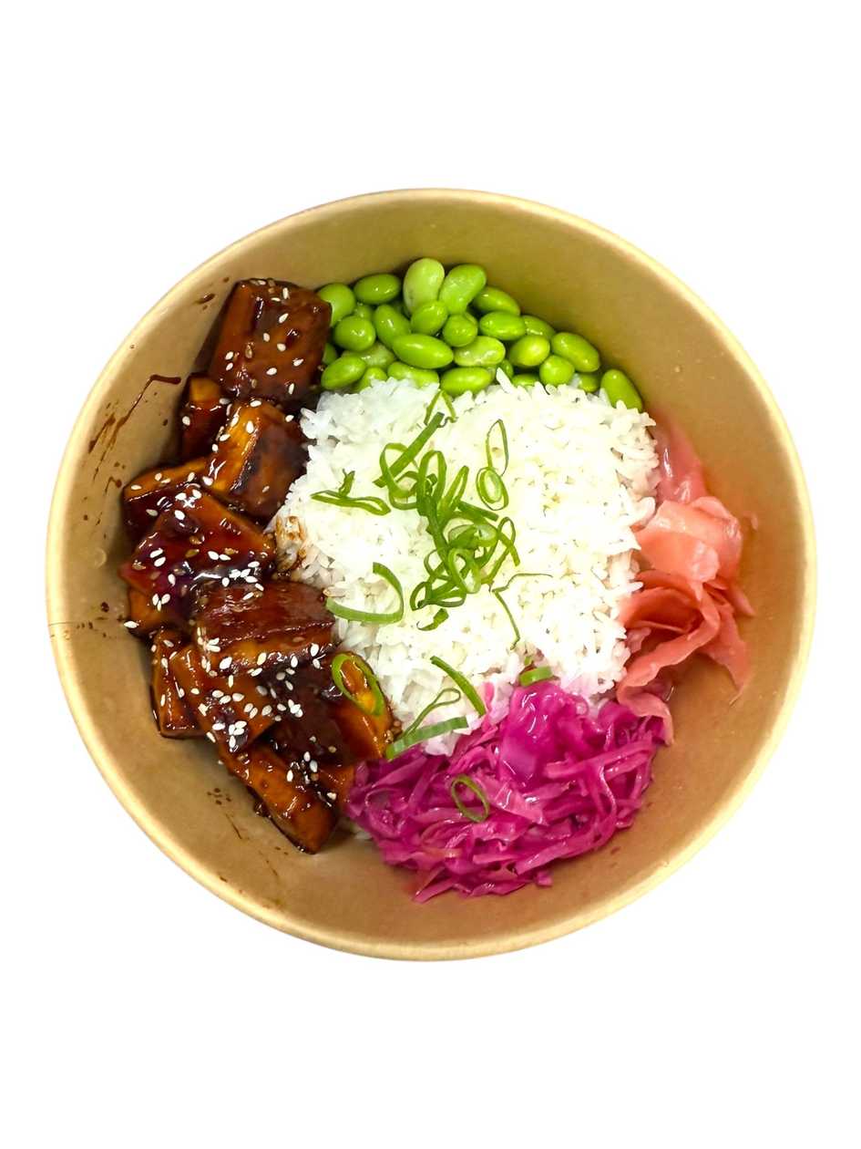 Smoked Tofu Donburi Bowl