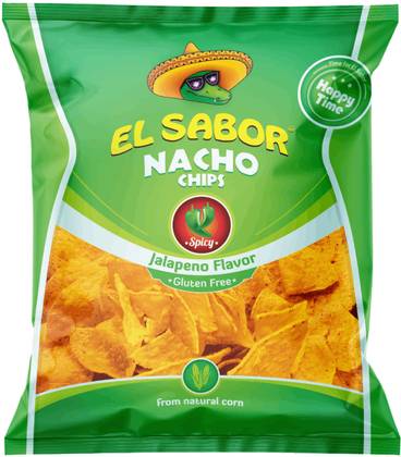 Nachos with Jalapeños