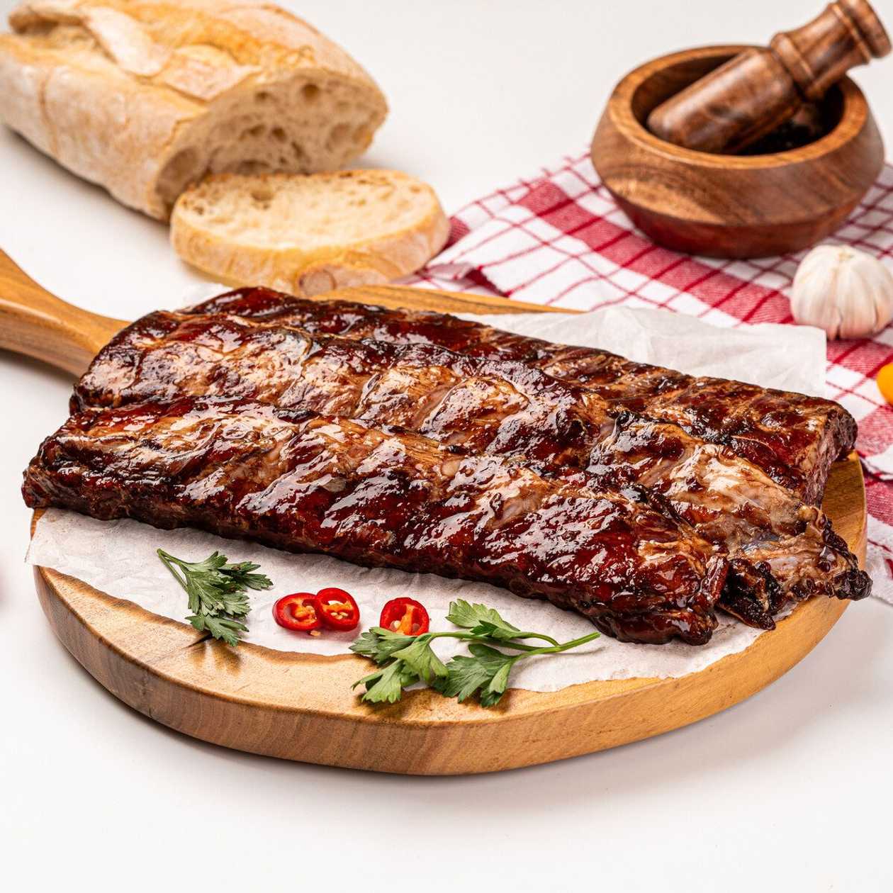 Реберця Карамельні