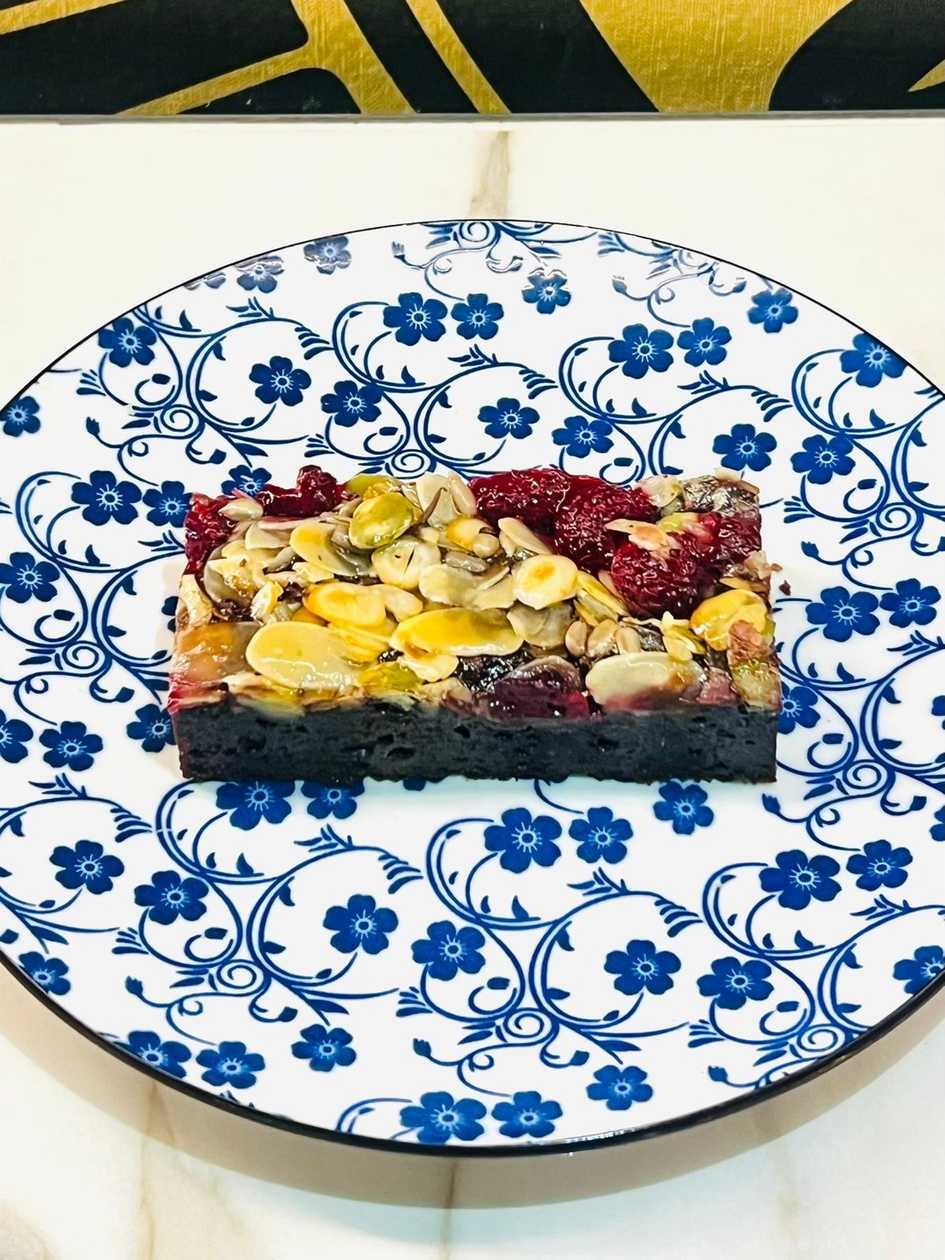 prajitura negresa cu zmeura