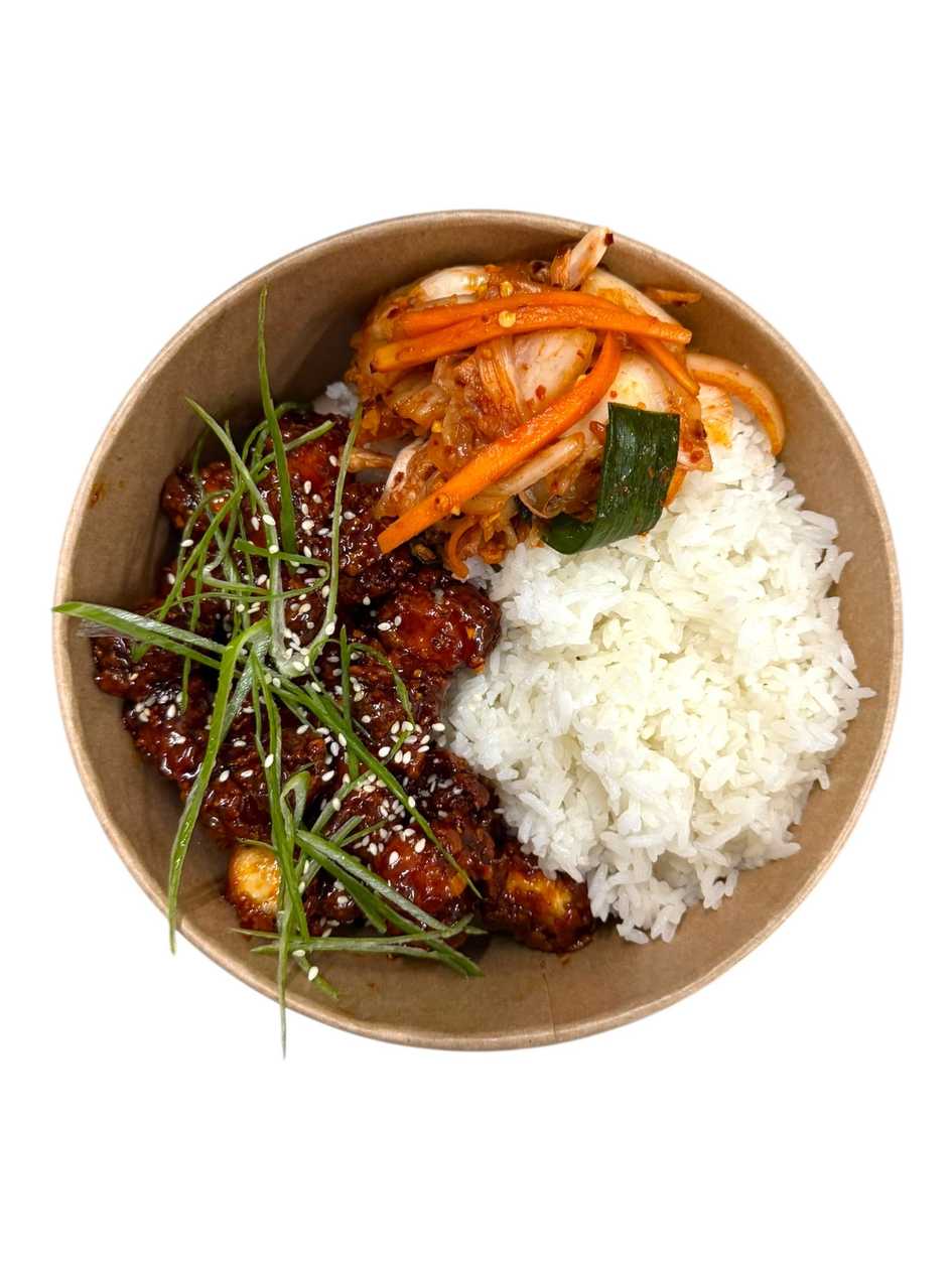 Korean Fried Chicken Bowl