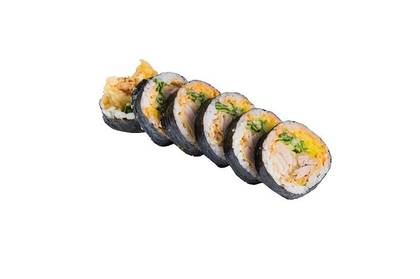 Futo tatar z tuńczyka Yellowfin w tempurze