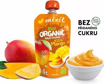 MIXIT - Organic Fruit Pouch 100% Mango
