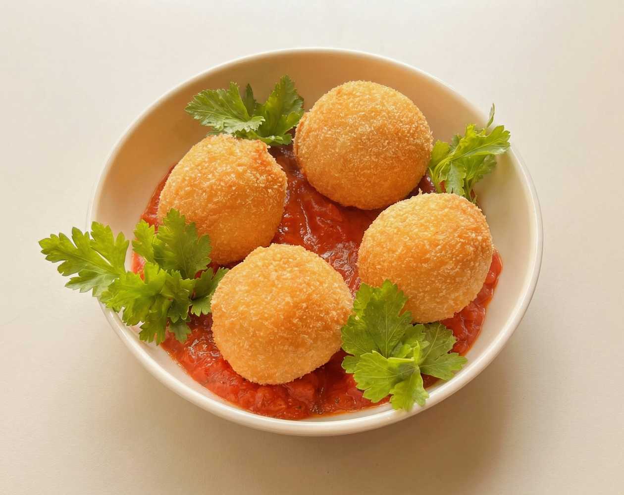 Arancini with Marinara Sauce