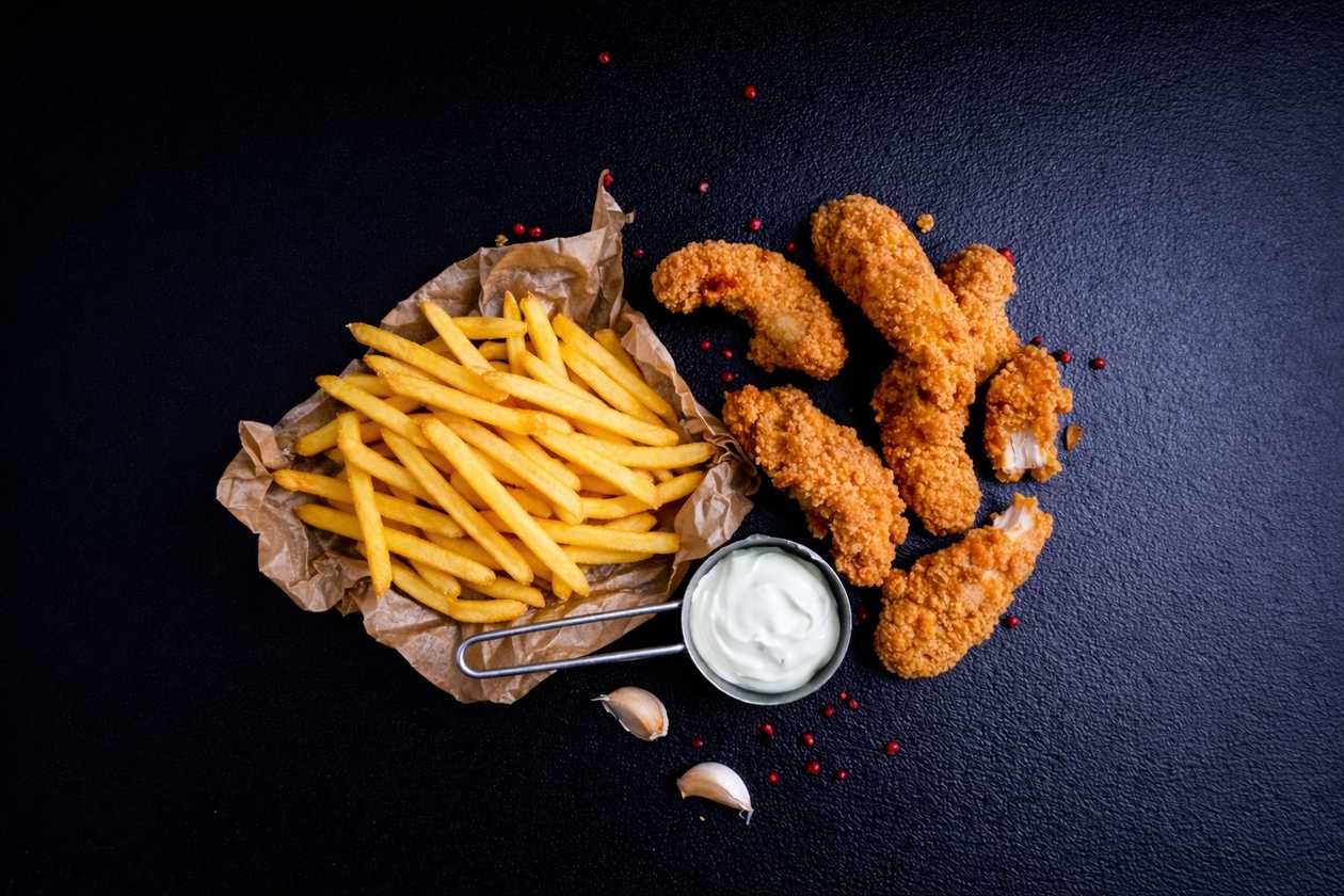 5 Crispy Chicken Menu