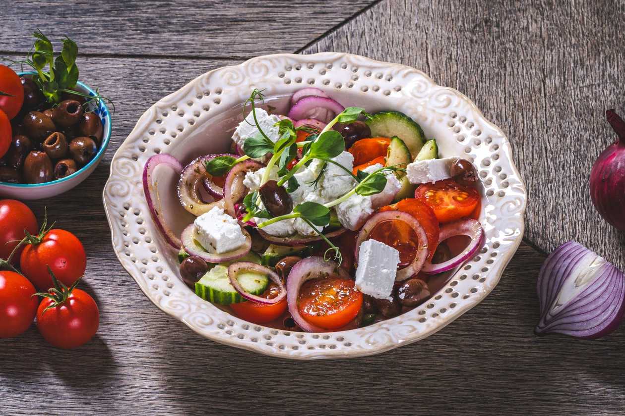 Klasiski grieķu salāti