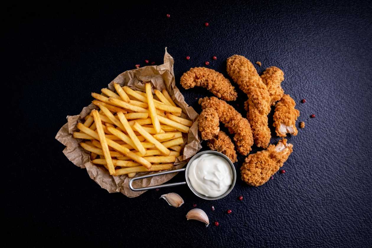 8 Crispy Chicken Menu