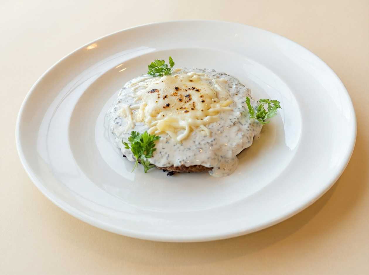 Beef Steak with Mushroom Sauce