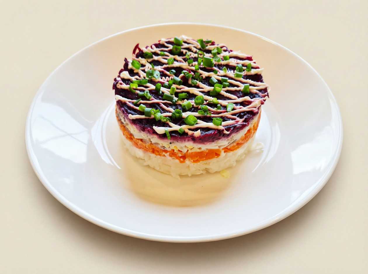 Shuba Salad with Herring