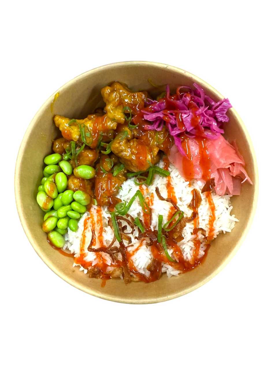 Donburi Bowl + 2x Baozi & Drink