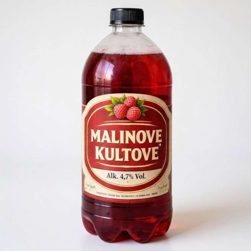 Malinove Kultove 4.7% vol. 1 L