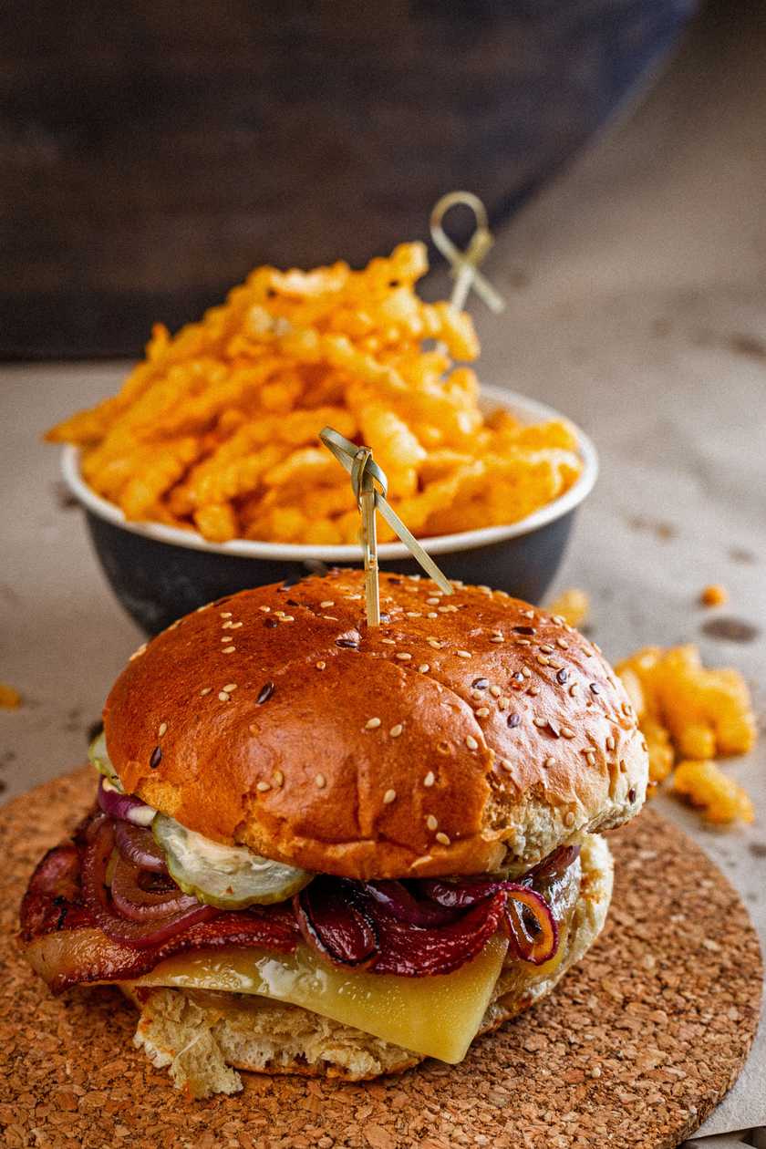 Beef Bacon Cheese Burger