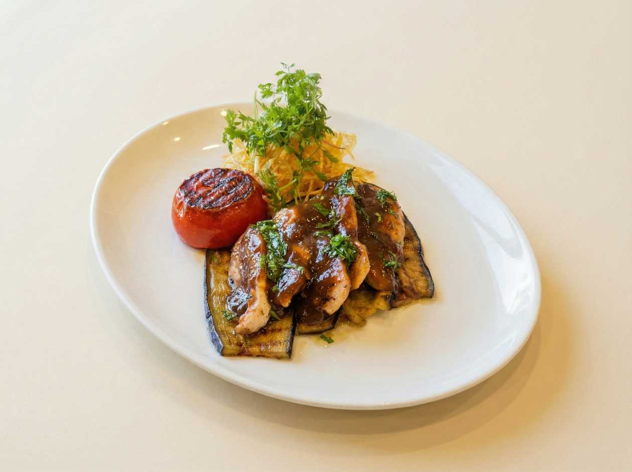 Grilled Chicken with Vegetables