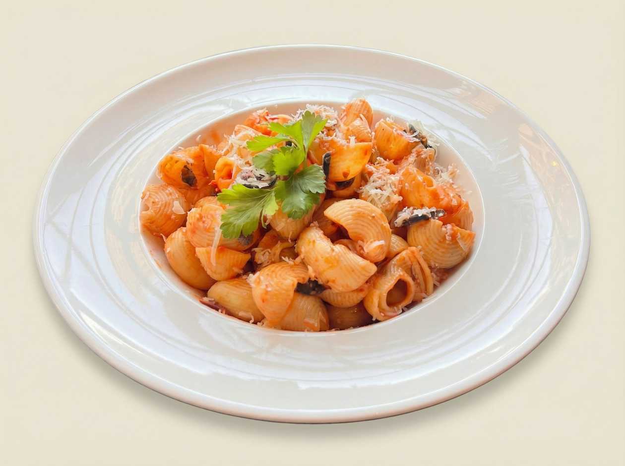 Pipe Rigate with Sun-Dried Tomatoes