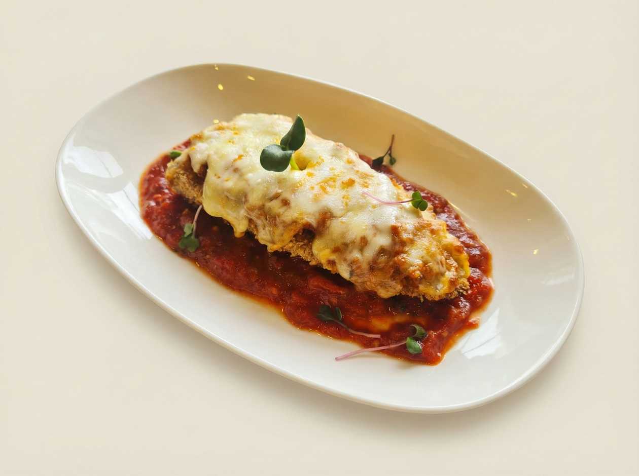 Eggplant with Bolognese Sauce